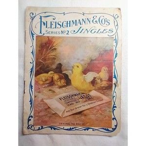 Fleischmann Yeast Jingles Bread Making Directions Series No 2 New York City